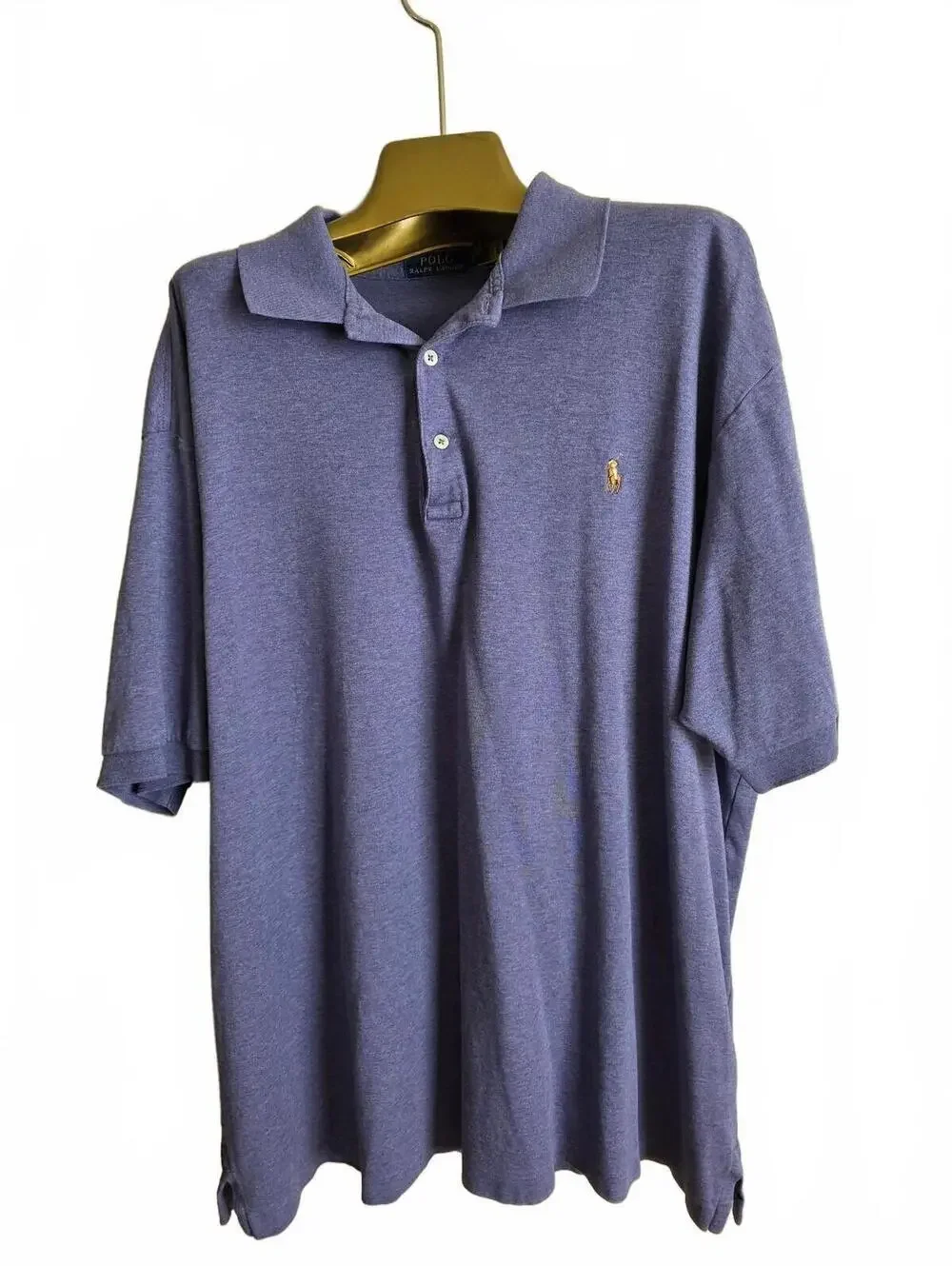 Ralph Lauren Polo Men's Classic Fit Polo Shirt 2XLT Purple
